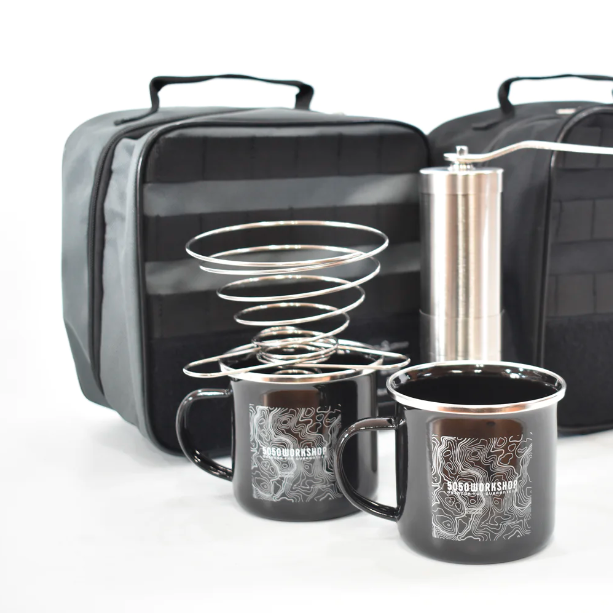 PORTABLE COFFEE SET Ver.2 GRAY – Living Plaza Store