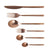 SVELTE CUTLERY M.COPPER D.FORK