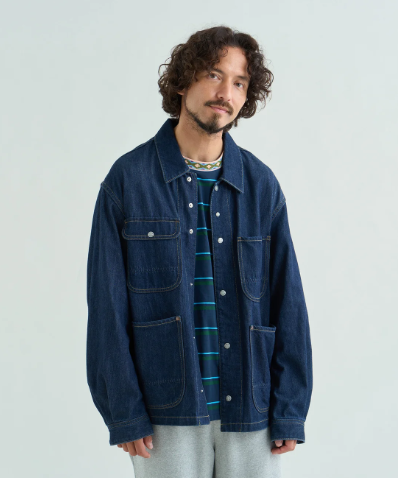 ENGINEERED GARMENTS / デニム カバーオール デニム カバーオール DENIM COVERALL – Living Plaza Store