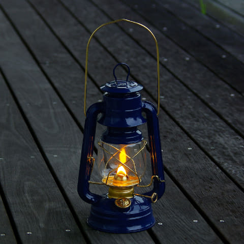 オイルランタン灯匠(とうしょう)ネイビーゴールド