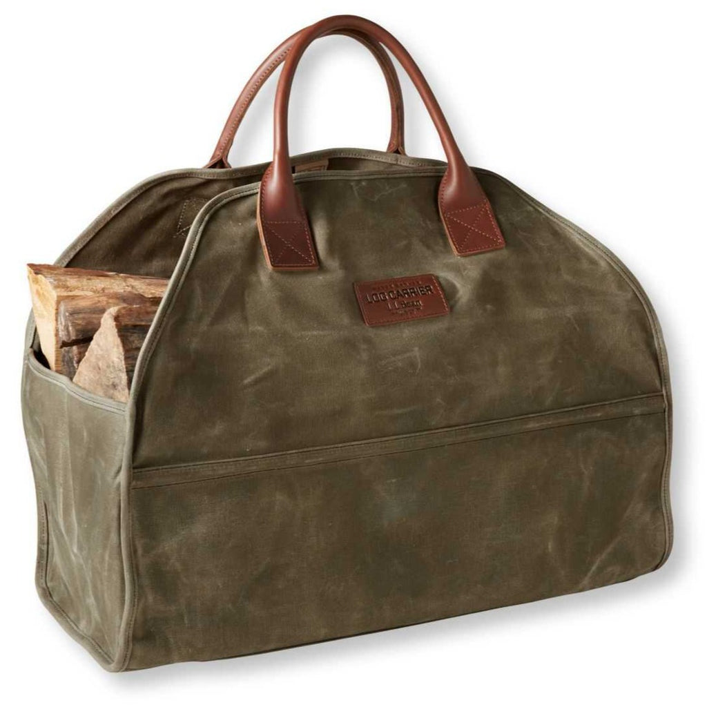 ワックスキャンバス・ログ・キャリアー