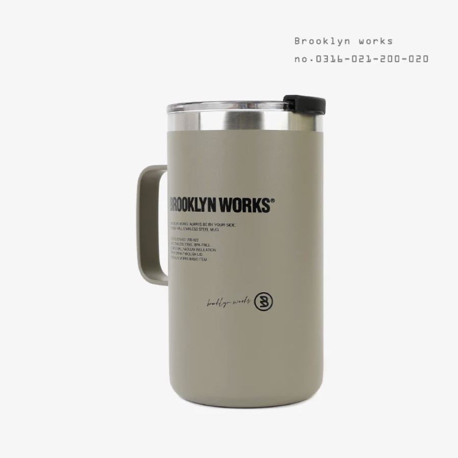 期間限定セール●ブルックリンワークスCUP W ステンレス製ダブルマグカップ CUP W / ステンレス製ダブルマグカップ – Living Plaza Store