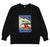 E/H KEEP ROLLING SWEATSHIRT　P.BLK