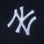 ベーシック カフニット Cotton Knit コットン ニューヨーク・ヤンキース ネイビー × スノーホワイト
