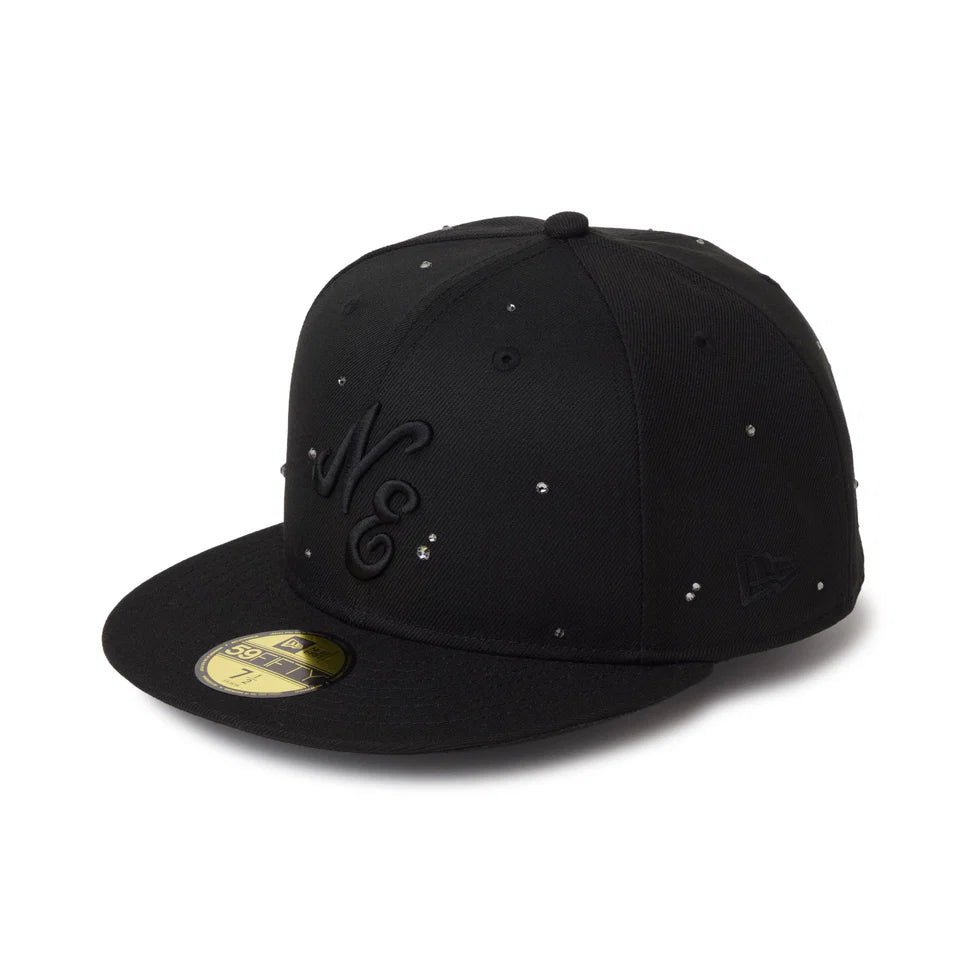 59FIFTY Night Out ラインストーン クラシックロゴ ブラック