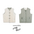 REVERSIBLE CHINA BUTTON INNER DOWN VEST