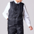 REVERSIBLE CHINA BUTTON INNER DOWN VEST