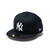 59FIFTY Powered by GORO NAKATSUGAWA（min-nano）ニューヨーク・ヤンキース ブラックウォッチ ネイビーバイザー