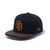 59FIFTY St. Valentine's Day サンディエゴ・パドレス ブラック/ウォルナット レイヤードバイザー