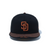 59FIFTY St. Valentine's Day サンディエゴ・パドレス ブラック/ウォルナット レイヤードバイザー