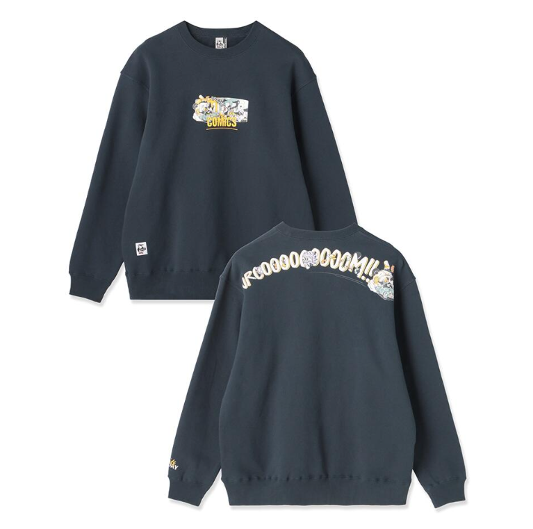 CHUMS Comics Crew Top/チャムスコミックスクルートップ