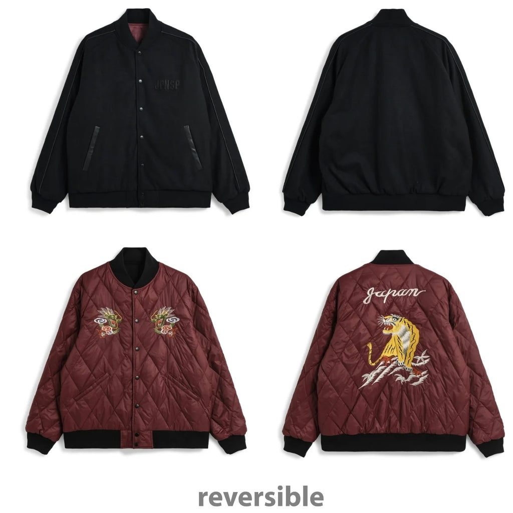 REVERSIBLE STAJAN×SKAJAN DOWN JACKET /ジャパンスペシャル リバーシブル スタジャン×スカジャン ダウンジャケット