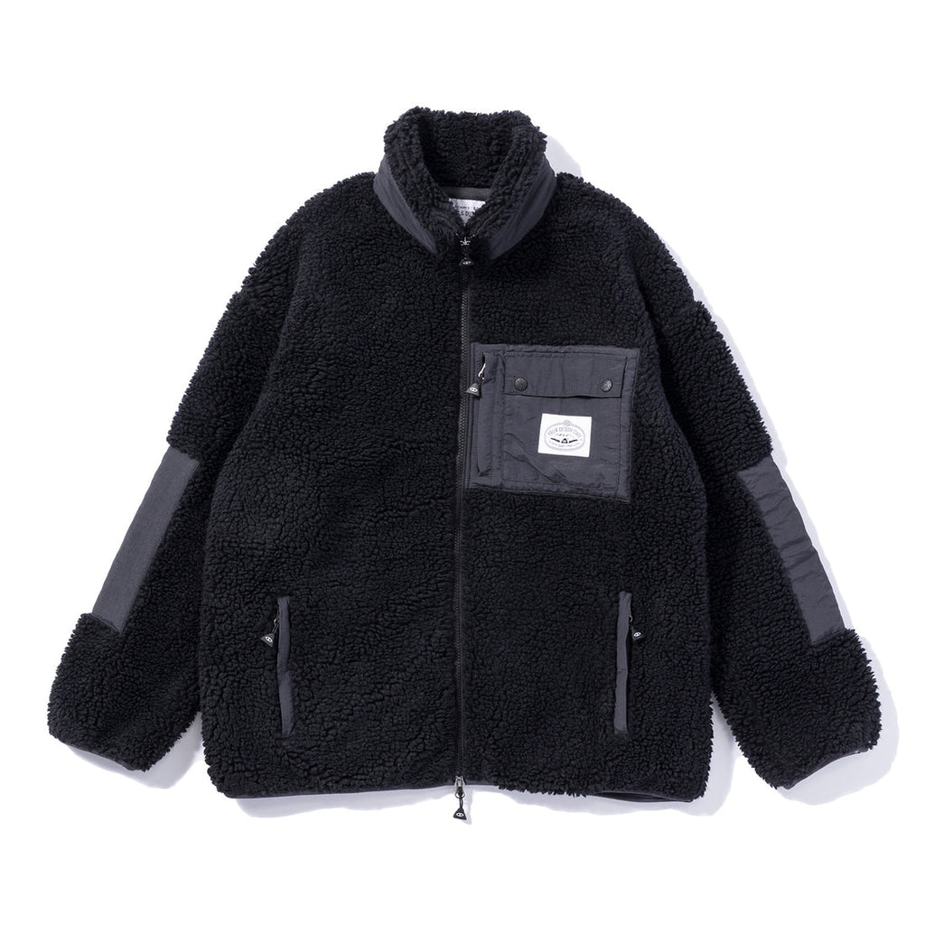 JACQUARD SHERPA JACKET
