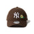9TWENTY クロスストラップ With Rose ニューヨーク･ヤンキース ウォルナット