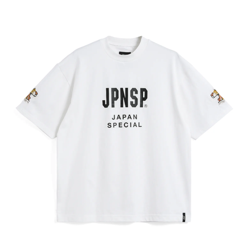 ノンダウン ジャパンスペシャル アーム刺繍 Tシャツ