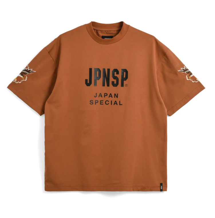 ノンダウン ジャパンスペシャル アーム刺繍 Tシャツ
