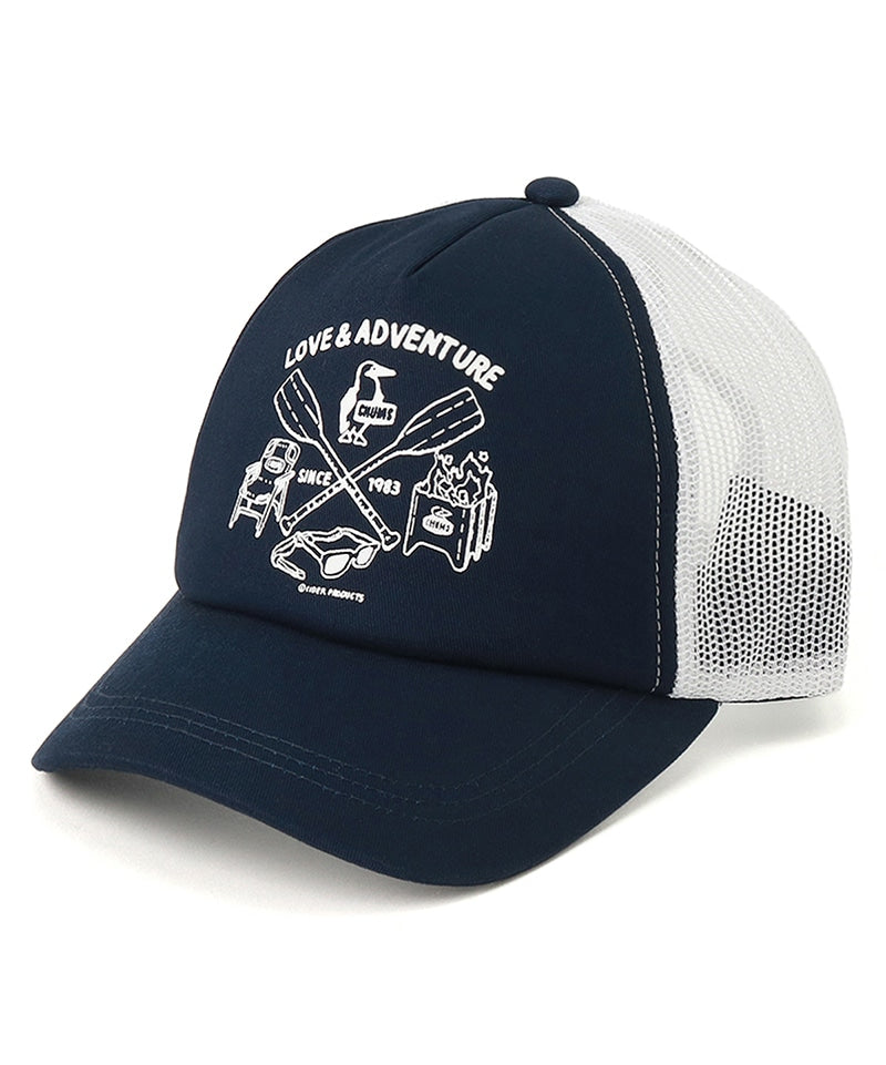 かせきさいだぁ Kids Mesh Cap