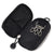 Recycle Oval Key Zip Case