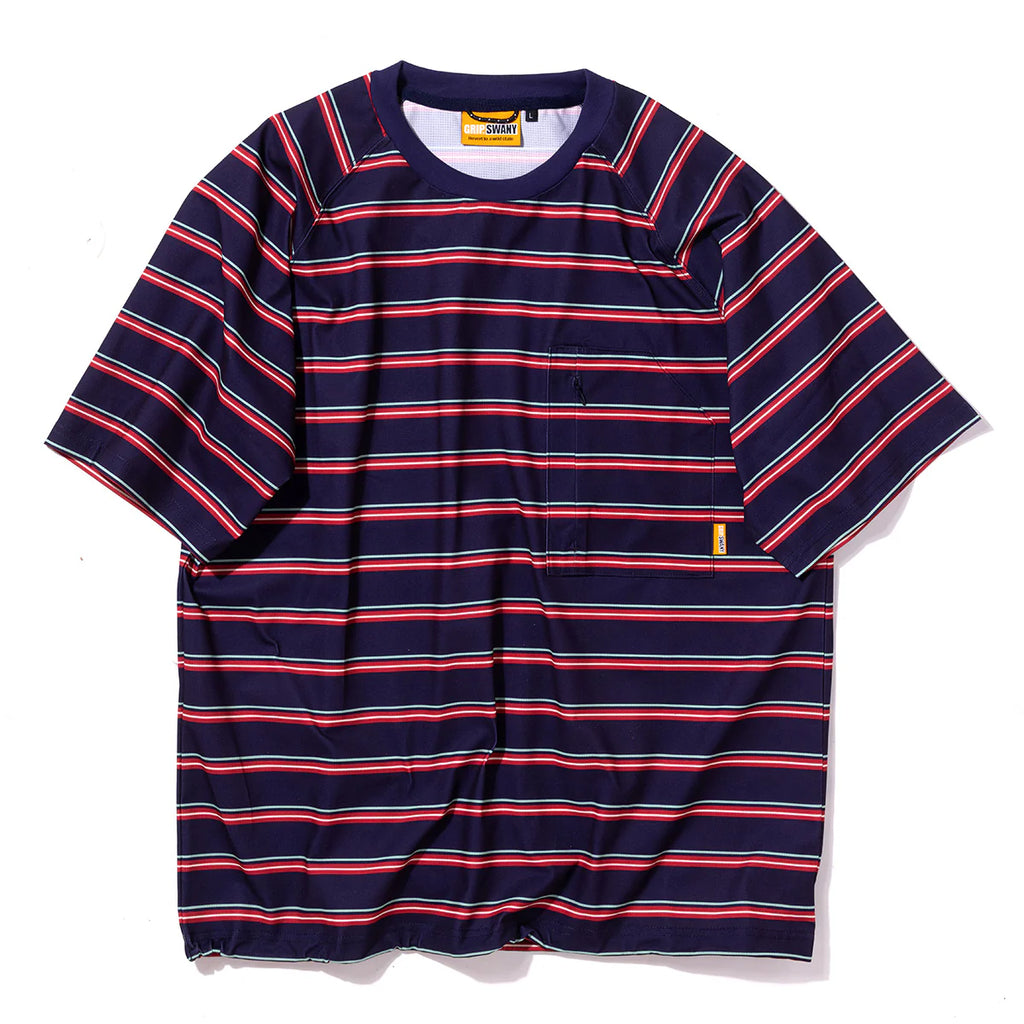 GS AIRFLOW TEE-BORDER