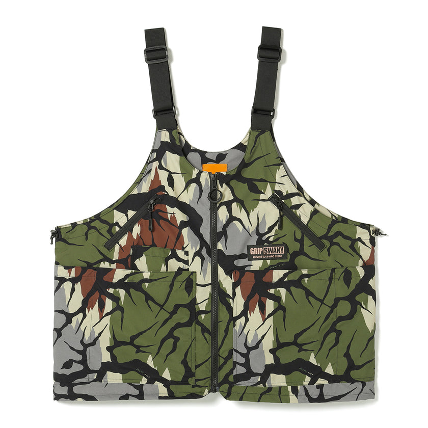 UNIQUE RIPSTOP SUPPLEX GEAR BAG VEST BLACK CAMO
