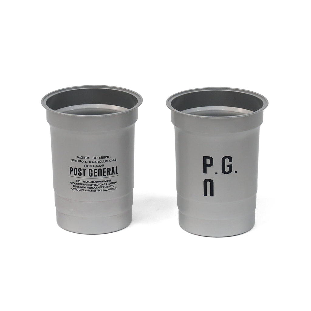 RECYCLED ALUMINUM CUP -PACK4- / リサイクル アルミナムカップ 4個セット