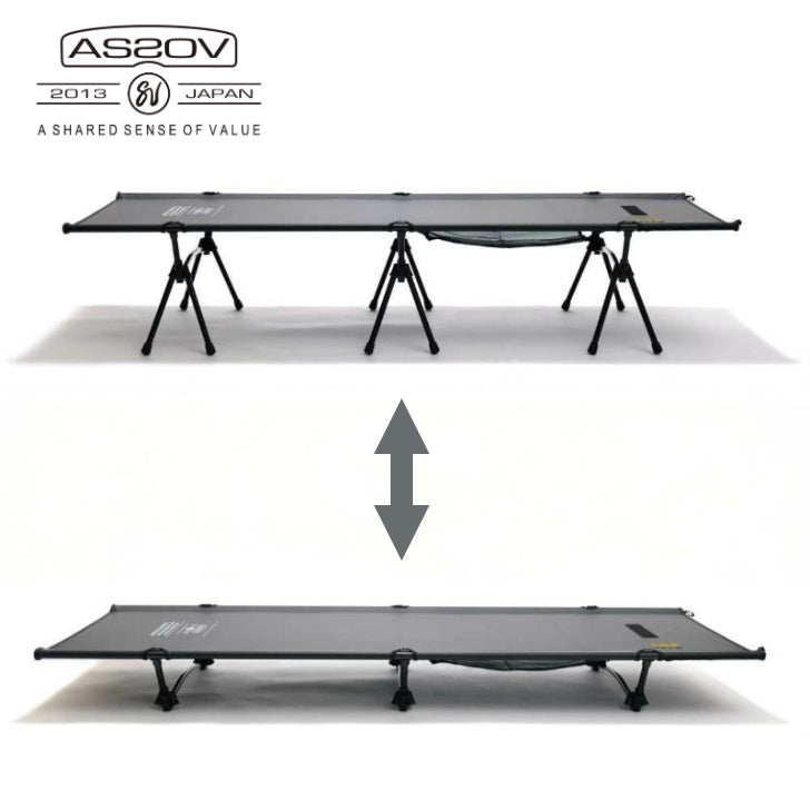 NYLON POLYCARBONATE COT - BLACK