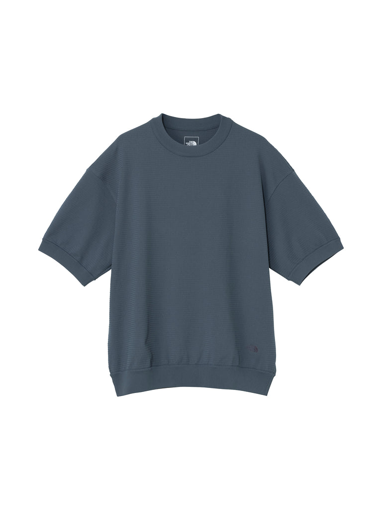 S/S Ripple Knit Crew