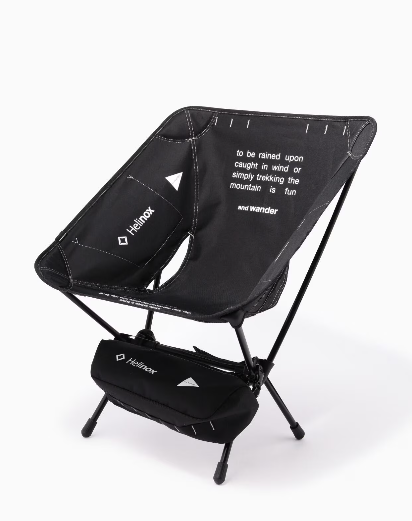 Helinox × and wander folding chair one