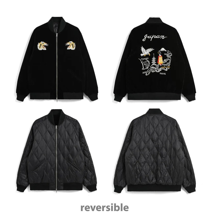 美品 TAION ジャパンスペシャルリバーシブル スカジャン ダウン　完売 L 楽天市場】・TAION｜Japan Special Reversible Sukajan Down