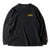 GS WHIMSICAL long sleeve TEE　BLACK