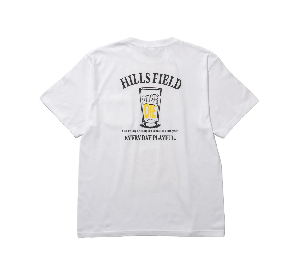 PINT GLASS POCKET T-SHIRT ホワイト