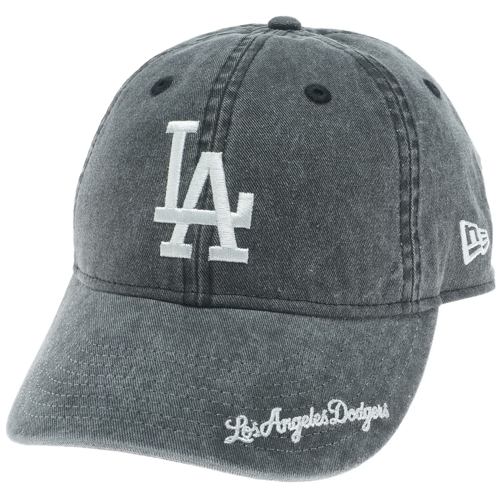 9THIRTY MLB Visor Logo ロサンゼルス・ドジャース アシッドウォッシュ