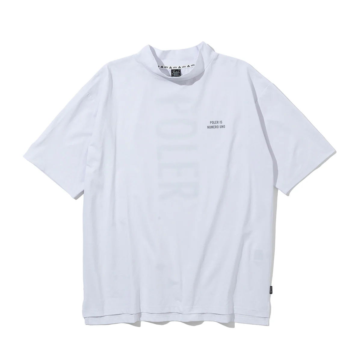 POLER ポーラー MOCK NECK TEE EMB (M) POLER MOCK NECK TEE PRINT – polerjapan