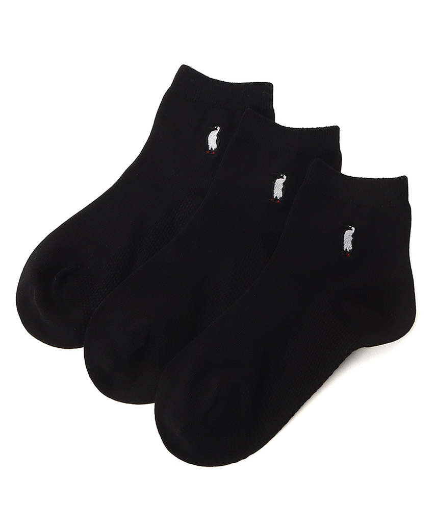 3P Daily Booby Crew Socks　3Pデイリーブービークルーソックス