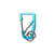 DOUBLE CARABINER