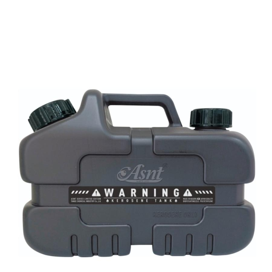 タンゲ化学 ASNT KEROSENECAN 2025 ブラック 給油ノズル付き