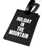 Rubber Luggage Tag - Black