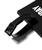 Rubber Luggage Tag - Black