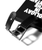 Rubber Luggage Tag - Black