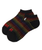 3P Booby Border Ankle Socks・White/Black　3Pブービーボーダーアンクルソックス（ソックス/靴下）