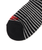 3P Booby Border Ankle Socks・White/Black　3Pブービーボーダーアンクルソックス（ソックス/靴下）