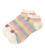 3P Booby Border Ankle Socks・White/Black　3Pブービーボーダーアンクルソックス（ソックス/靴下）