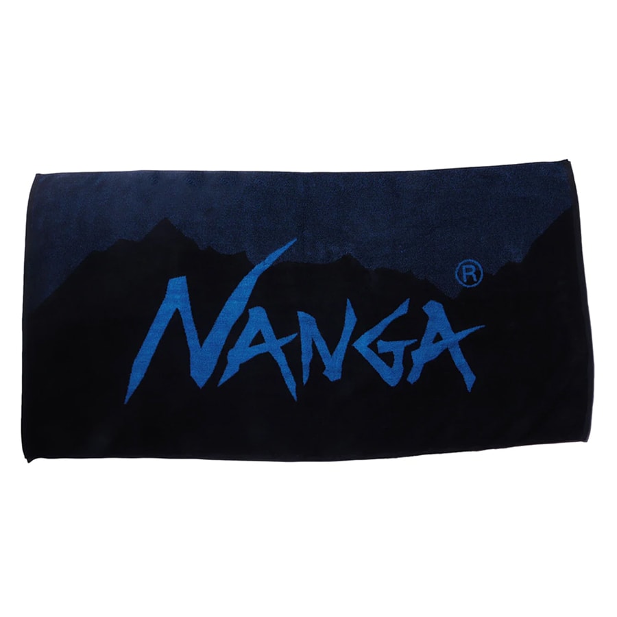 NANGA LOGO BATH TOWEL (ナンガ ロゴ バスタオル)