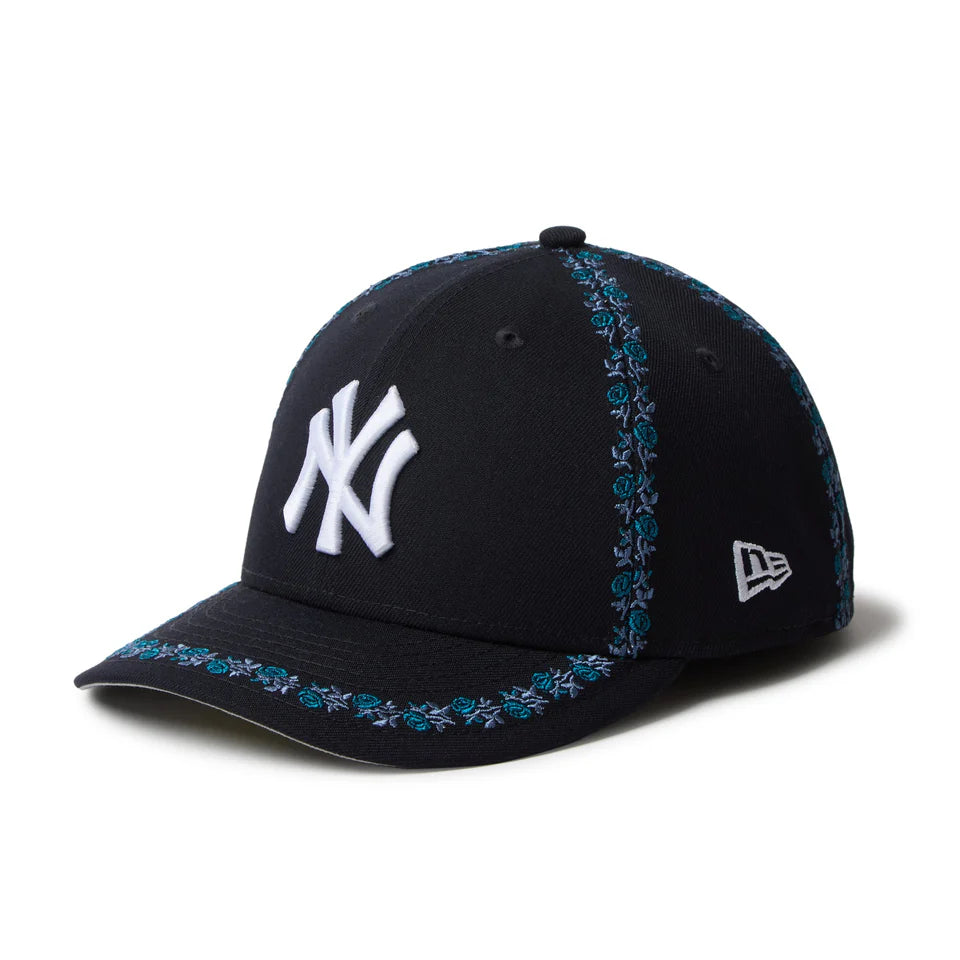 LP 59FIFTY MLB Rose Embroidery ニューヨーク・ヤンキース ネイビー