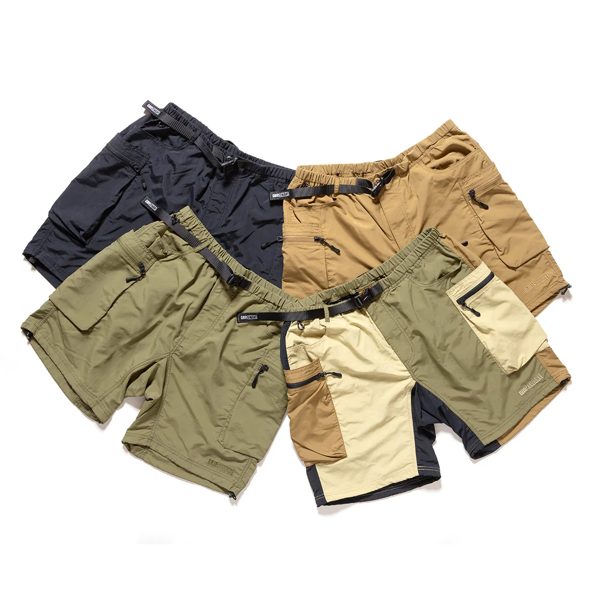 STABRIDGE × GRIP SWANY SHORTS (CHEDDAR) STABRIDGE × GRIP SWANY SHORTS (CHEDDAR)