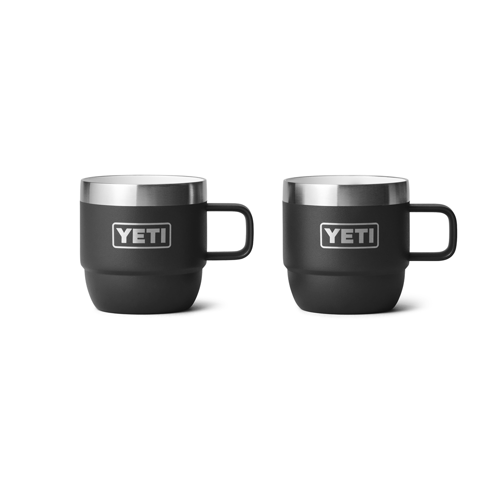 YETI スタッキングマグ2個セットRAMBLER 6OZ CAMP BLACK YETI イエティ マグカップ【 スタックマグ6oz 2個セット