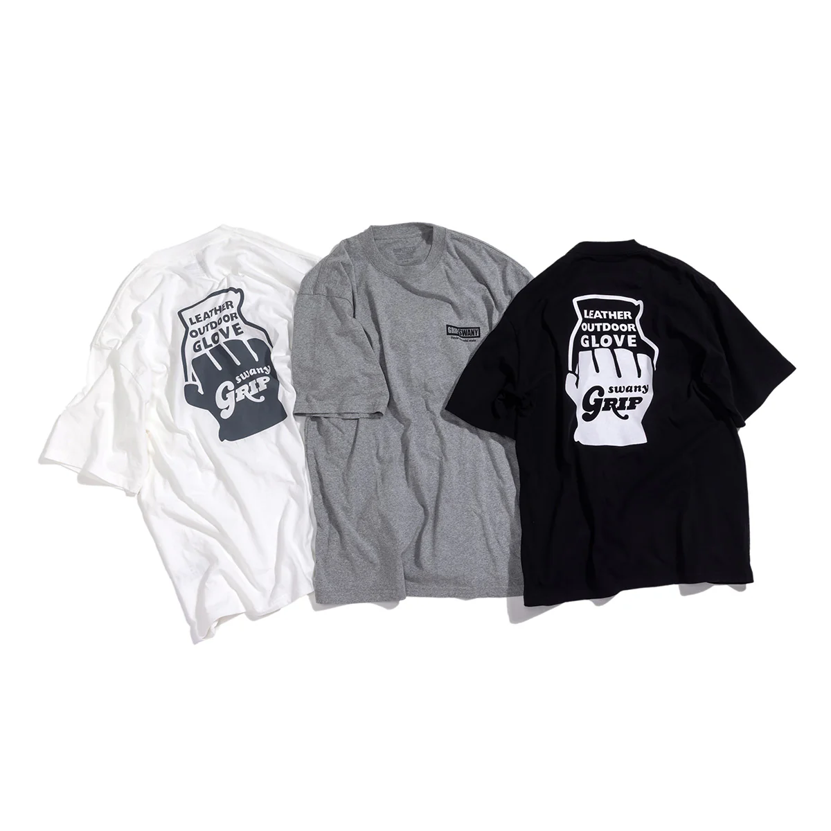 GRIP SWANY（グリップスワニー）【GSMCT0010】 GLOVE LOGO TEE